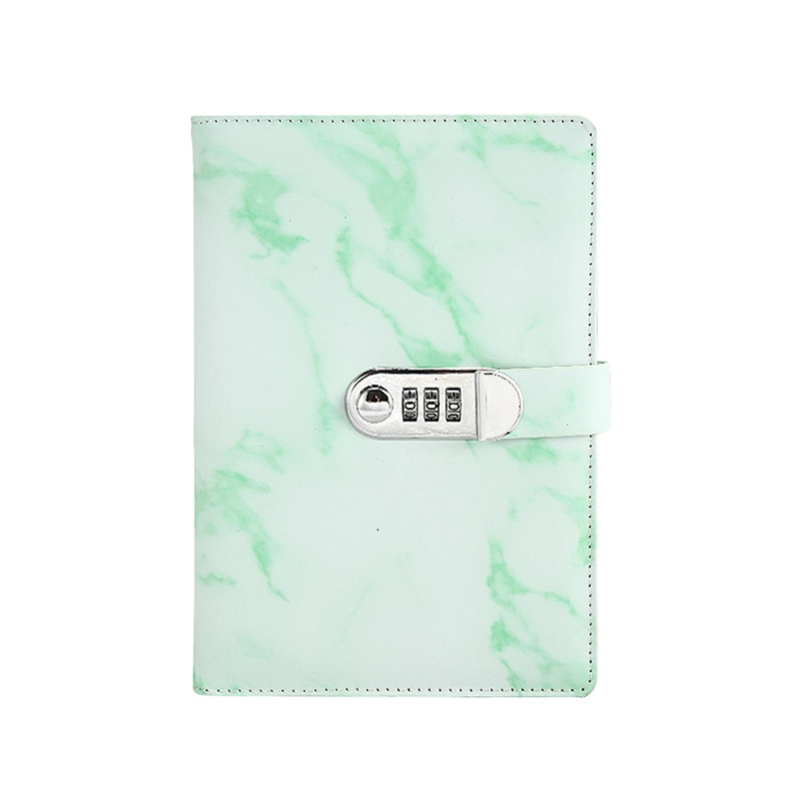 Secure Diary LYINGF Green Combination Lock Password Diary with Secret-Keeping ...