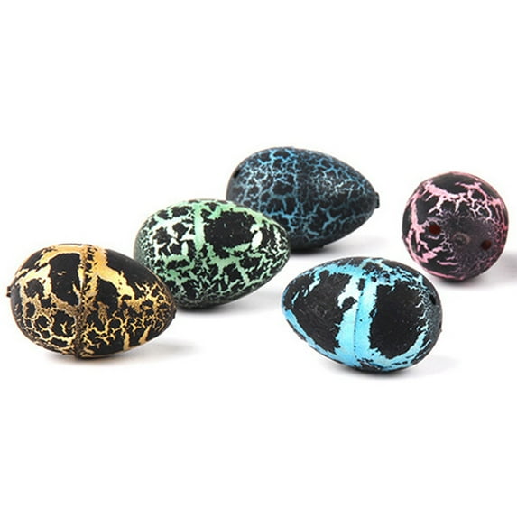 LYINGF Hatching Growing Dinosaur Toys, Magic 5 Pack Large Size Grow Dinosaurs Egg That Hatch in Water Easter Dino Eggs, Novelty Toy Mini Dinosaur Egg for Boys Girls Gifts