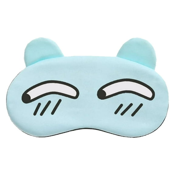 LYINGF Kids Sleeping Mask Funny Animal Sleep Eye Mask Blindfold for Adults, Soft Cute Eyeshade Cover for Blocking out Lights Sweet Sleep Travel Relax, Nap 