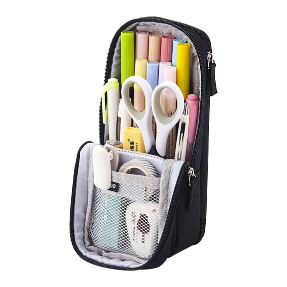LYINGF Large Capacity Pencil Case, Cute Pencil Pencil Case Storage Box, Simple Stationery Bag Box, Art Tool & Sketch Storage Boxes, for Bullet Journal, Office, Ideal Gift for Artists and Art Lovers