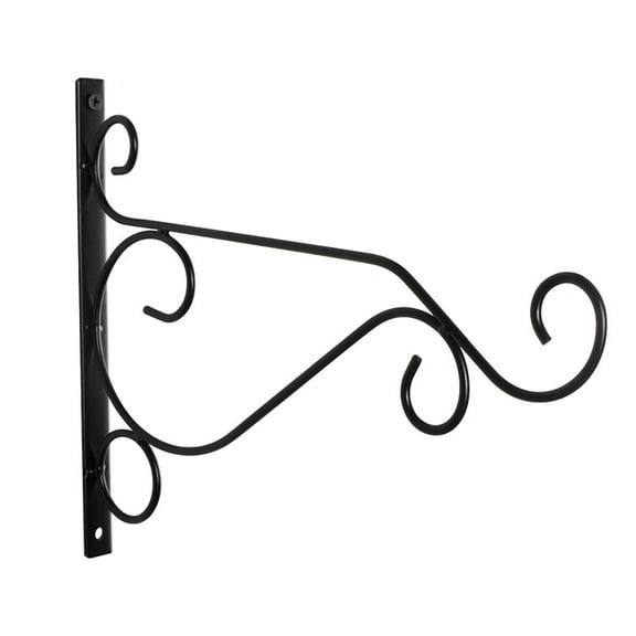 LYINGF Metal Plant Bracket Wall Mount, Hangers for Plants Lights Planters Lanterns, Hanging Bird Feeders Wind Chimes, Indoor and Outdoor Decoration, Ceiling Hooks for Home