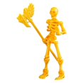 thumbnail image 1 of ​​LYINGF Movable Skeleton Action Figures - Poseable Joint Skeleton Doll Figurines for Halloween Decor, Unique Holiday Decoration with Articulated Limbs​​, 1 of 9