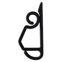 ​​LYINGF​​ Plastic Christmas Light Clips for Outdoor Gutters - Reusable Holiday Light Hanging Hooks for String Lights and Christmas Tree Decor, Easy-Install Clips Without Damaging Surfaces