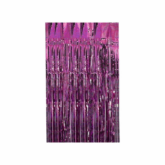 LYINGF Rainbow Fringe Curtain Party Streamers for Events Celebrations,Foil Shimmer Curtains Designed for Birthday Wedding Party Decor,Bright Rain Curtain for Party Decoration and Festive Atmosphere