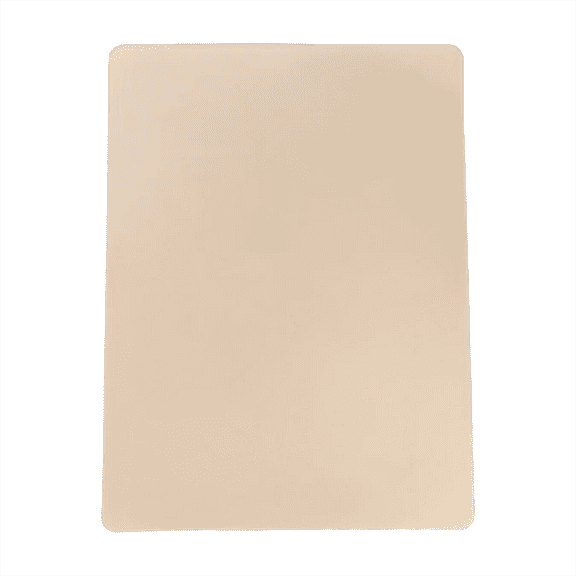 ​​LYINGF​​ Realistic Blank Tattoo Practice Skin Tool - 1mm Thick Stretchy Silicone Sheet with Skin-Like Texture, Flexible Material for Special Effects and Prototype Design