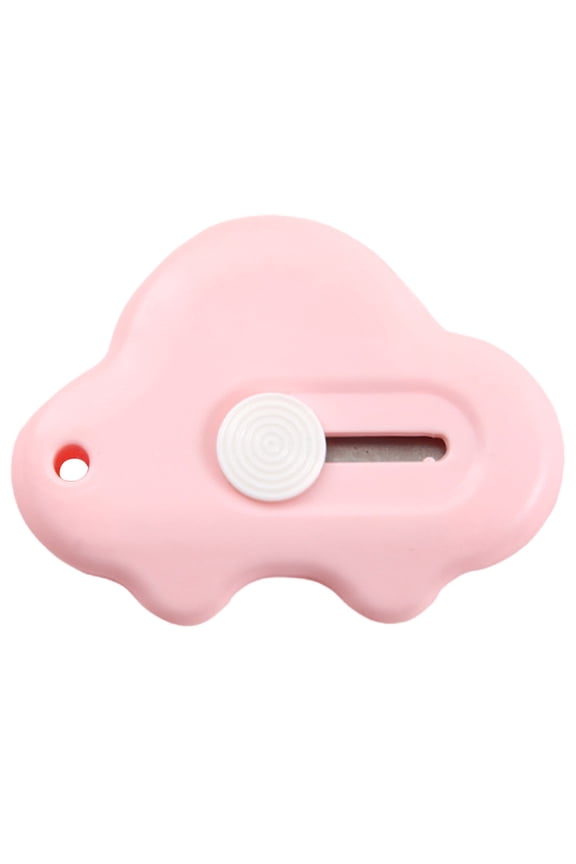 Scalable Letter Opener Cute Cloud Shaped Small Letter Opener Keychain Pocket Bag Wrapped Envelope Mailbox,For Key Chain Pocket Bag Package Envelope Mail Letter Box Paper DIY Projects