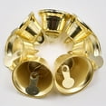 thumbnail image 1 of LYINGF Small Brass Bells for Crafting and Decor - Multi-Purpose Bells for Wind Chimes, Dog Training, and Wedding Decor, Gentle Audible Alert for Doors and Events, 1 of 5