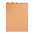 thumbnail image 1 of LYINGF Soft Cover Spiral Bound Notebooks, Feature Blank Unlined Sketch Paper, Wirebound Design for Journaling, Diary, Memo Taking, and Planning, Brown Cover, 1 of 9