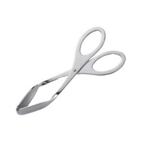 LYINGF Stainless Steel Kitchen Tongs, Versatile Utensil for Serving Steak, Eggs, Salad, and Buffet Items, Secure Grip for Cooking, Grilling, and Food Preparation, 9-inch Length