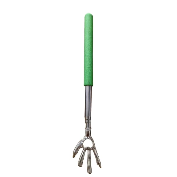 LYINGF Stainless Telescopic Back Scratcher,Bear Scratching Hands Extendable Back Scratchers,Rubber Handles,Eliminating Back Itching,Retractable Back Scratcher,Handheld Back Itch Relief,Scratcher