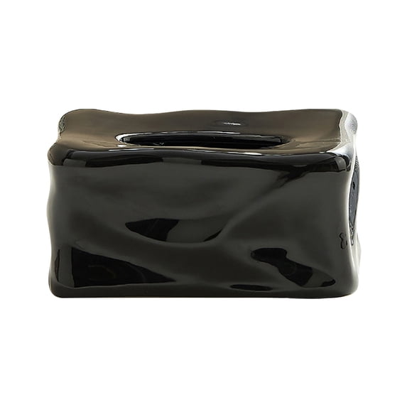 LYINGF Tissue Box Cover Napkin Holder Square Ceramic for Nightstand, Countertop, Coffee Table, Dresser Tissue Box Holder, for Nightstand Countertop Coffee Table Dresser Tissue Box Holder