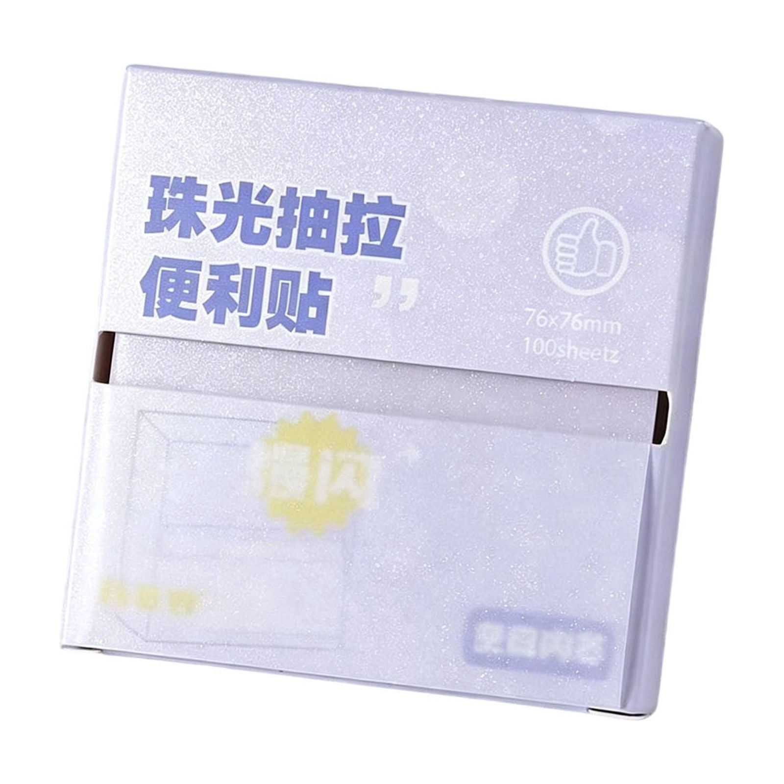 LYINGF Transparent Pull-Out Sticky Notes, Cute Fruit Monster Pop Up ...