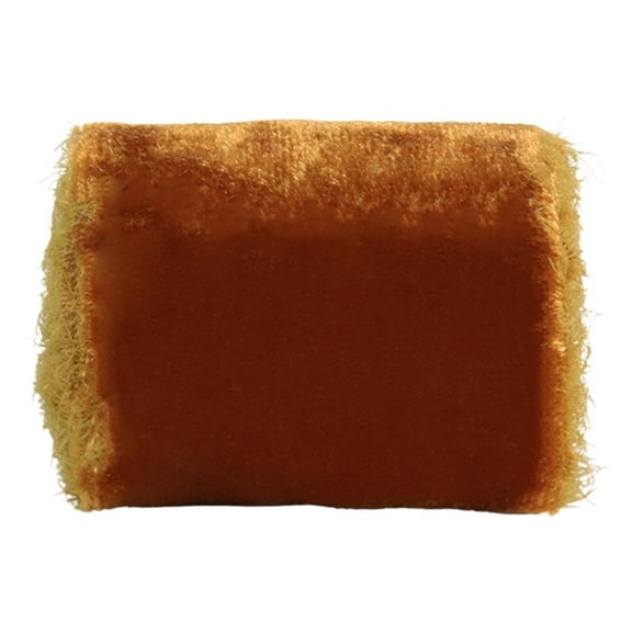 LYINGF Velvet Flocked Tear Edge Craft Ribbon, Soft Texture for Bouquets, Gift Wrapping, Wedding Card Tying, and Decor, Available in Multiple Colors