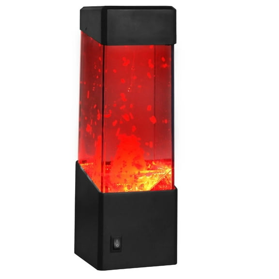 LYINGF Volcano Lava Lamp Volcanic Eruption Red LED Sensory Night Light for Birthday, Relaxing Sensory Mood Light for Home Décor,Room Office Desktop Volcano Decoration Mood Night Light