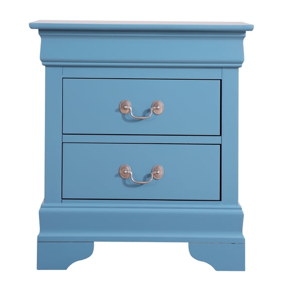 LYKE Home Anabelle Nightstand Pink Painted