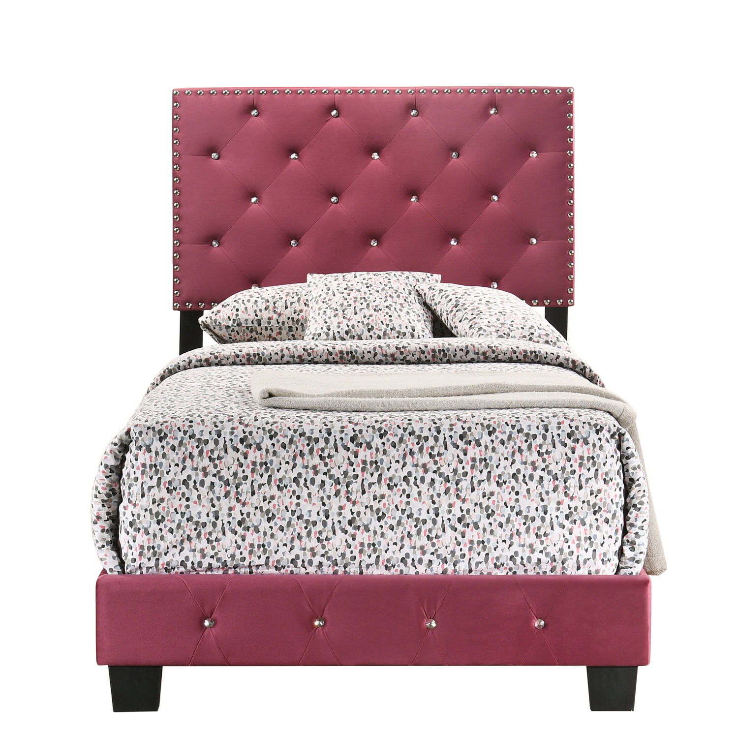 LYKE Home Twin Bed , Cherry - image 1 of 1