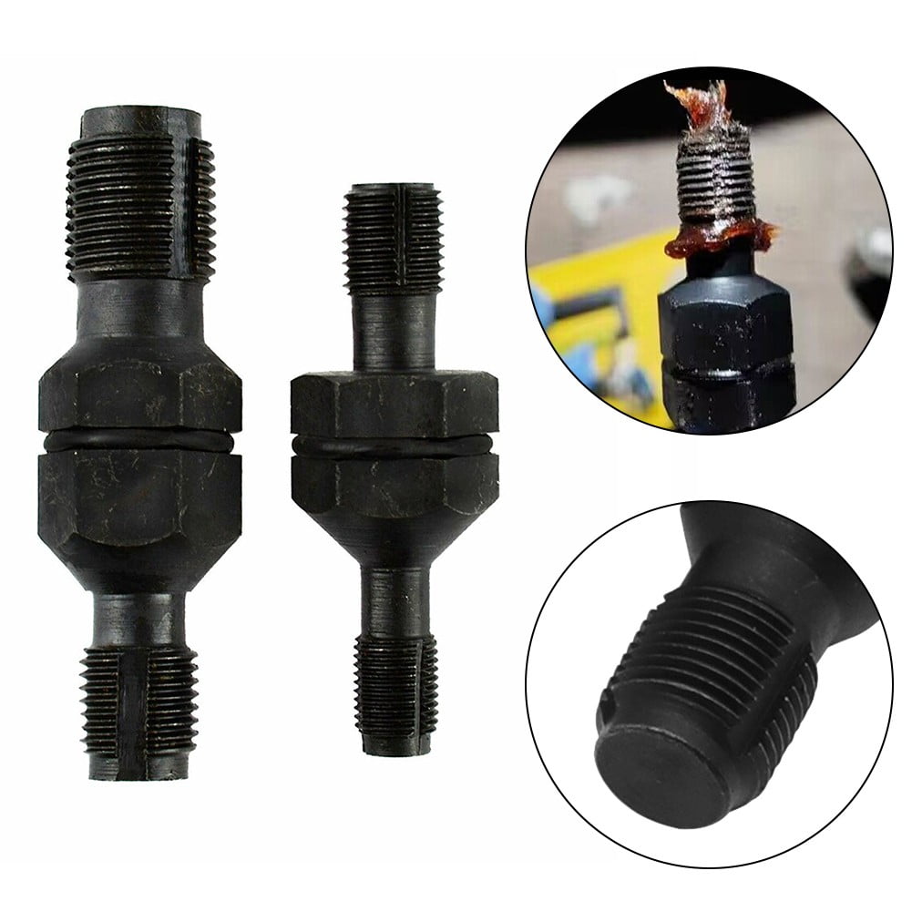LYLONG 2Pc Plug Hole Thread Chaser 10/12MM 14/18MM Cylinder Head