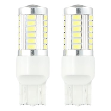 KATUR 10pcs 7443 7444NA 5630 33-SMD White 900 Lumens 6000K