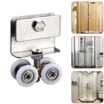 thumbnail image 1 of LYLONG Door Hardware Kit 1X Shower Room Copper Four-Wheel Hanging Pulley Roller for Bathroom Slide Door, 1 of 9