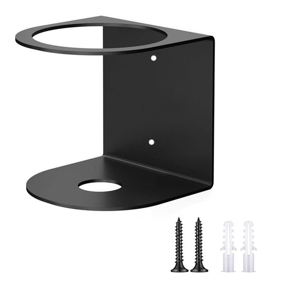 LYLONG Home Essentials Hardware Kit Wall Mounted Spray Bottle Holder Heavy Duty Metal Storage Rack Organizer