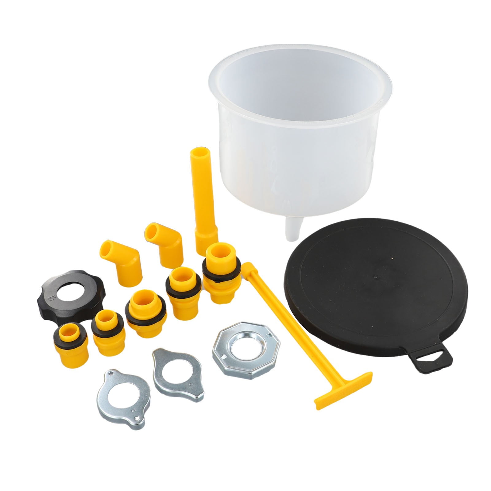 LYLONG NoSpill Coolant Funnel Kit,Spill Proof Radiator Funnel Bleeder