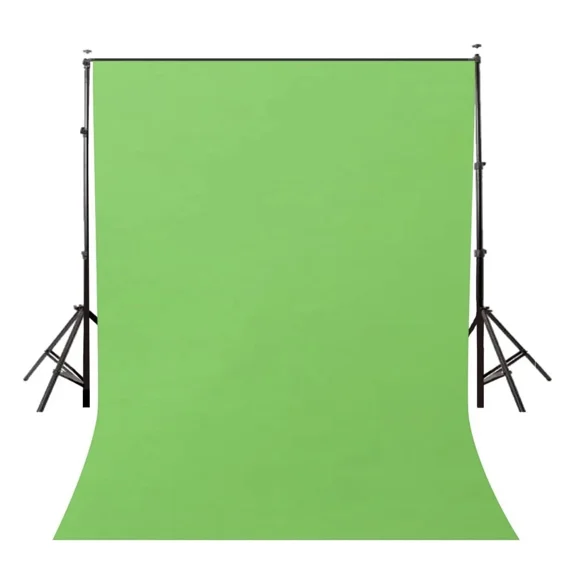 LYLYCTY Background 5x7ft Non-Woven Fabric Solid Color Green Screen Photo