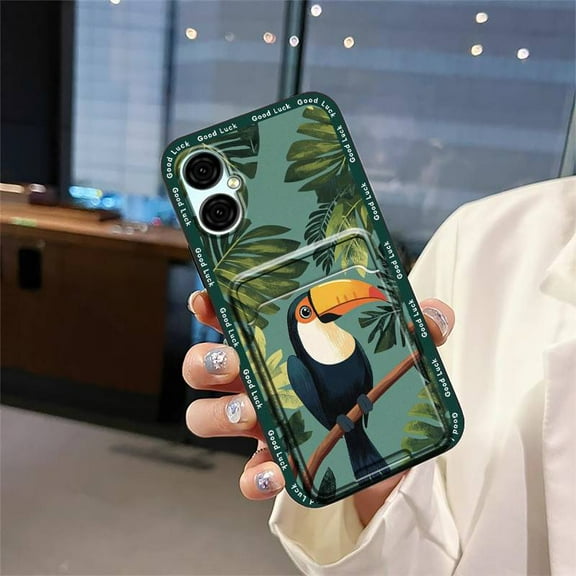 LYM-Phone Case For BLU G53, Card slot Card bag Shockproof Fashion Design Cartoon Anti-knock protective TPU Silicone Dirt-resistant Cute Cover Full wrap Graffiti Durable Soft case