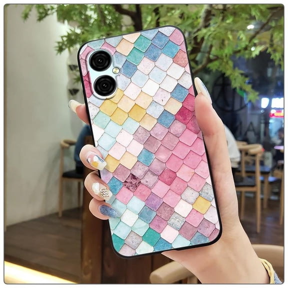 LYM-Phone Case For BLU G53, Cute Durable Back Cover Full wrap Fashion Design TPU Dirt-resistant protective Cartoon Waterproof Cover Anti-dust Shockproof Anti-knock Silicone Soft case