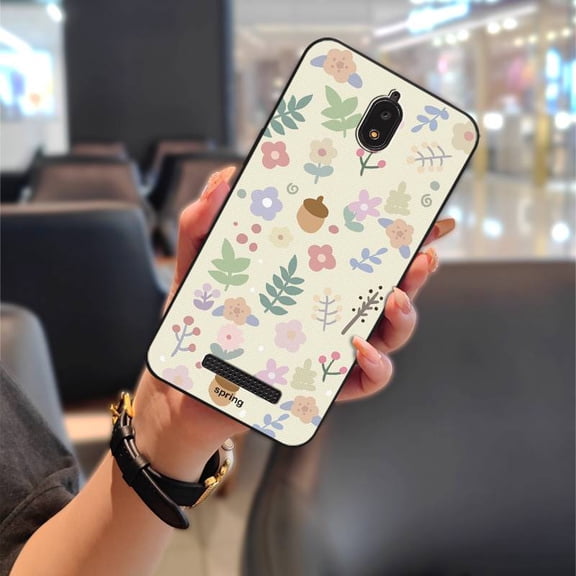 LYM-Phone Case For BLU View2/B130DL, Anti-dust Full wrap Back Cover Anti-knock Dirt-resistant Shockproof Cartoon Animals Graffiti TPU Phone Pouch Waterproof Silicone Soft case Durable