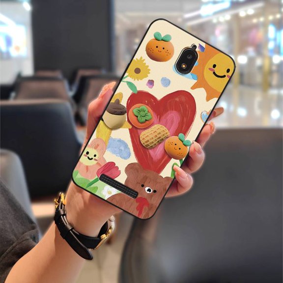 LYM-Phone Case For BLU View2/B130DL, Cute Soft case Animals Waterproof Cartoon Back Cover Silicone Protective Full wrap Phone Pouch Fashion Design Anti-dust Dirt-resistant TPU Anti-knock