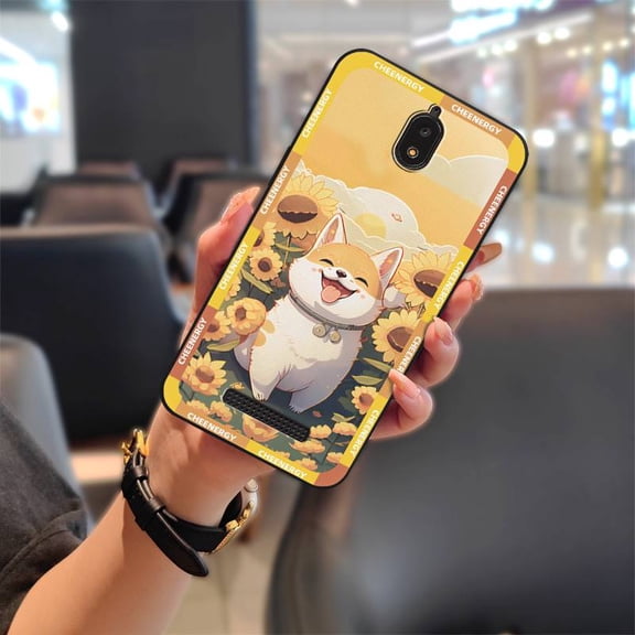 LYM-Phone Case For BLU View2/B130DL, Silicone TPU Cute Shockproof Phone Pouch Waterproof Soft case Fashion Design Protective Back Cover Durable Graffiti Full wrap Anti-knock Anti-dust