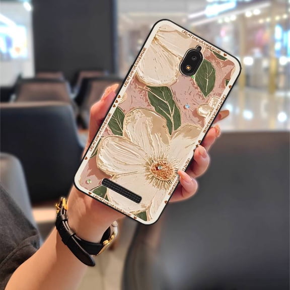 LYM-Phone Case For BLU View2/B130DL, Soft case Graffiti Full wrap Cartoon Durable Protective Cute Anti-knock Dirt-resistant Waterproof oil painting TPU Silicone Back Cover Phone Pouch