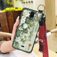 thumbnail image 1 of LYM-Phone Case For BLU View3/B140DL, Silicone Lanyard Anti-knock Protective Anti-dust Back Cover Shockproof Ring Fashion Chinese style Phone Holder Dirt-resistant Waterproof Wristband, 1 of 9