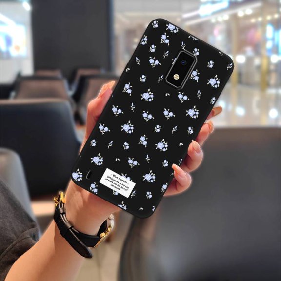 LYM-Phone Case For BLU View4, Protective Shockproof Back Cover Fashion Design Cartoon Full wrap Dirt-resistant Durable Phone Pouch Waterproof Graffiti oil painting Anti-dust Cute TPU