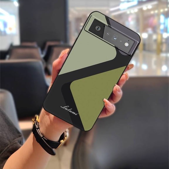 LYM-Phone Case For Google Pixel 6, Phone Pouch Shockproof Silicone Anti-dust Waterproof Protective Fashion Design Graffiti TPU Back Cover Anti-knock Cartoon Soft case Cute Full wrap