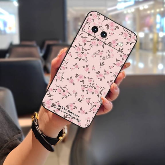 LYM-Phone Case For Google Pixel 8A, Silicone Dirt-resistant Anti-knock TPU Anti-dust Soft case Durable Shockproof Waterproof Phone Pouch Fashion Design Protective Cute Back Cover Cartoon
