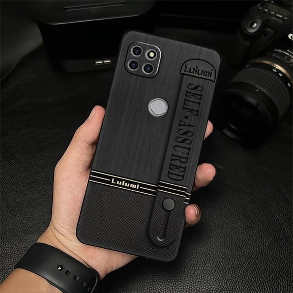 LYM-Phone Case For MOTO G 5G/One 5G Ace, Personality Back Cover Plain color Kickstand Waterproof Fashion Design Anti-dust Anti-knock Dirt-resistant Wrist Strap Simple Shockproof Nature