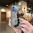 thumbnail image 1 of LYM-Phone Case For MOTO G Stylus 4G 2023, Simplicity protective case Skin-friendly feel silicone Black pearl pendant Cartoon Anti-knock Dirt-resistant Back Cover cute soft case, 1 of 9