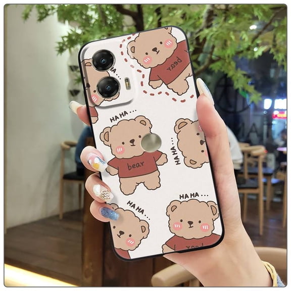 LYM-Phone Case For MOTO G Stylus 5G 2024, Fashion Design Full wrap Soft case Cover protective Dirt-resistant Durable Waterproof Cute Back Cover Cartoon Shockproof Anti-knock Anti-dust