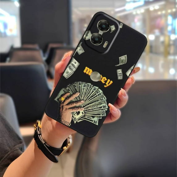 LYM-Phone Case For MOTO G Stylus 5G 2024, Protective Graffiti Soft case Waterproof Shockproof Anti-knock TPU Fashion Design Full wrap Back Cover Anti-dust Silicone Cartoon Cute Durable