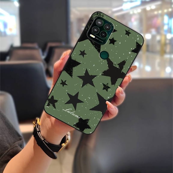LYM-Phone Case For Moto G Stylus 5G, Anti-dust Anti-knock Cute Waterproof Graffiti Phone Pouch Back Cover Durable Cartoon Shockproof Protective TPU Soft case Fashion Design Full wrap