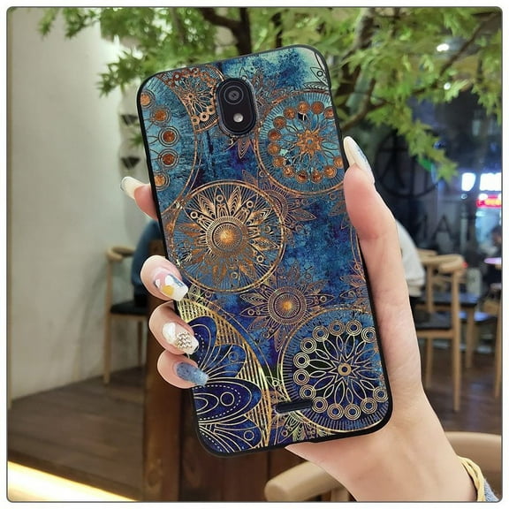 LYM-Phone Case For Nokia C100, TPU Silicone Dirt-resistant Anti-knock Cute Shockproof protective Soft case Full wrap Cover Durable Fashion Design Back Cover Cartoon Waterproof Anti-dust