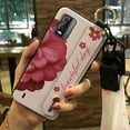thumbnail image 1 of LYM-Phone Case For Nokia C210, Flower Shockproof Soft case Back Cover Anti-knock Wristband Anti-dust Lanyard Kickstand Waterproof Phone Holder Durable Wrist Strap Silicone Fashion Design, 1 of 9