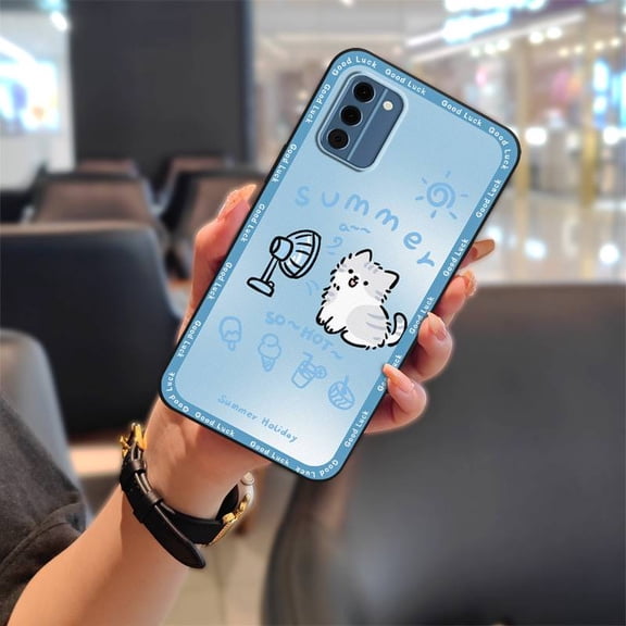 LYM-Phone Case For Nokia C300 4G, Back Cover Full wrap Phone Pouch Dirt-resistant Soft case Graffiti Waterproof Anti-dust Silicone TPU Cute Durable Shockproof Fashion Design Protective
