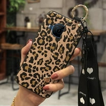 LYM-Phone Case For Nokia X100, Anti-knock Anti-dust Wristband Flower Lanyard Back Cover Shockproof Durable Silicone Waterproof Soft case Dirt-resistant Wrist Strap protective ring