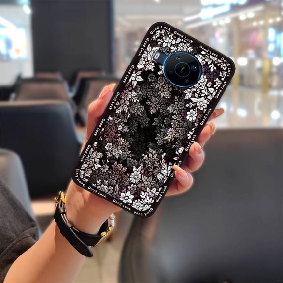 LYM-Phone Case For Nokia X100, Protective Graffiti Anti-dust Shockproof Fashion Design Waterproof Cute TPU Full wrap Phone Protector Dirt-resistant Anti-knock Cartoon Silicone Back Cover