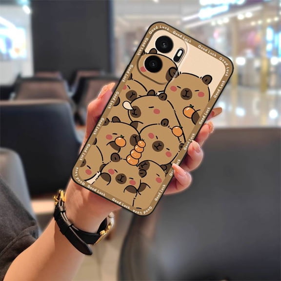 LYM-Phone Case For OnePlus Ace6 Ultra/1+Ace6Ultra, Silicone Waterproof Anti-knock Durable Dirt-resistant Back Cover Shockproof Protective Full wrap Cute Fashion Design Cartoon Soft case