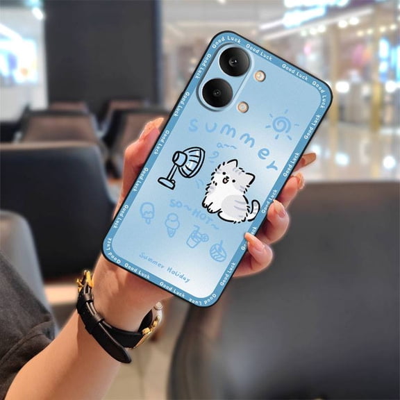 LYM-Phone Case For Redmi Turbo5 Max/Xiaomi Poco X8Pro Max, Cartoon Back Cover Anti-dust Anti-knock TPU Silicone Dirt-resistant Protective Full wrap Cute Graffiti Durable Soft case