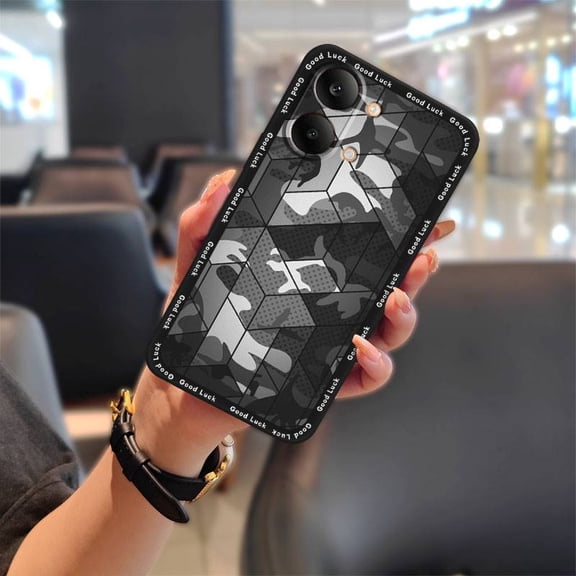 LYM-Phone Case For Redmi Turbo5 Max/Xiaomi Poco X8Pro Max, Fashion Design Cute TPU Anti-dust Waterproof Dirt-resistant Cartoon Anti-knock Shockproof Durable Soft case Full wrap Cover