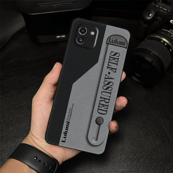 LYM-Phone Case For Samsung Galaxy A03 Global/SM-A035F, Fashion Design Geometry Protective Soft case Simple Plain color Personality Anti-dust Phone Holder Anti-knock Commerce Back Cover
